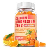 Calcium Magnesium Zinc D3k2 Gummies