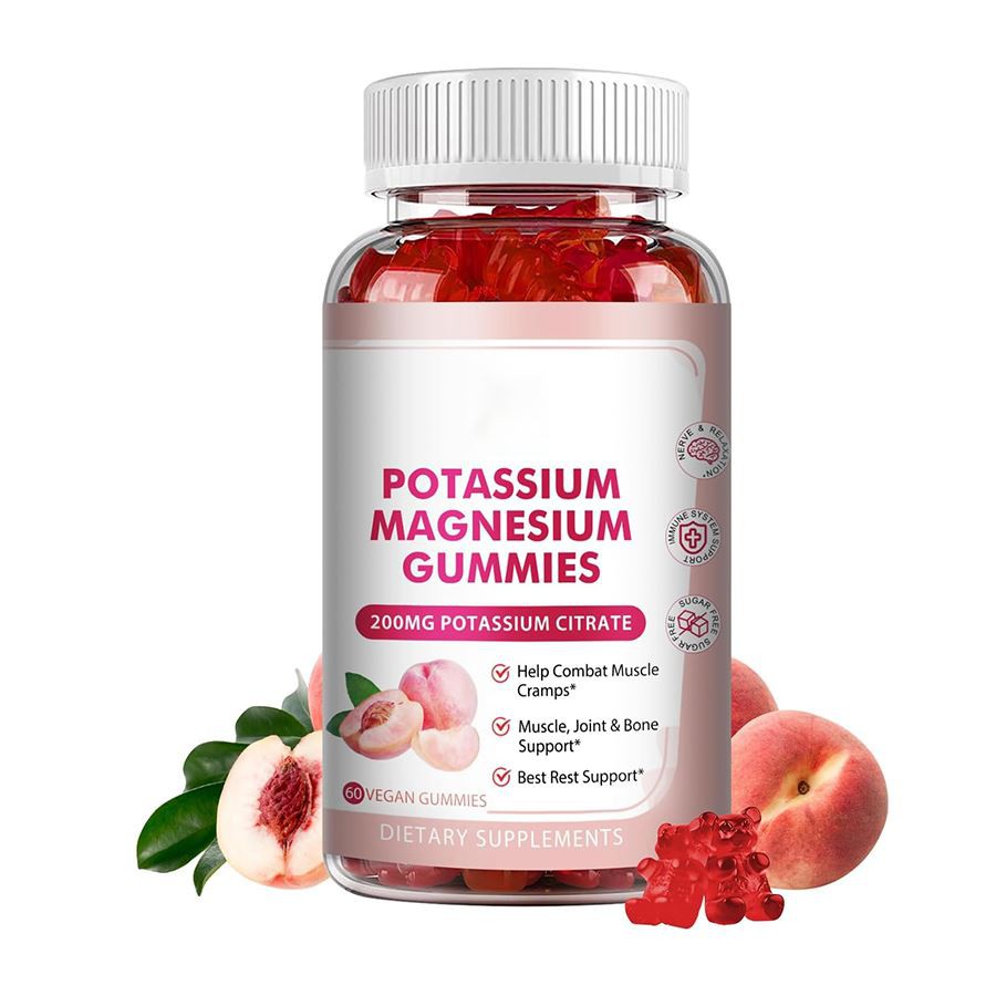 Potassium magnesium cov pos hniav: Advanced Formula rau cov leeg, pob txha, thiab tag nrho lub cev lub cev